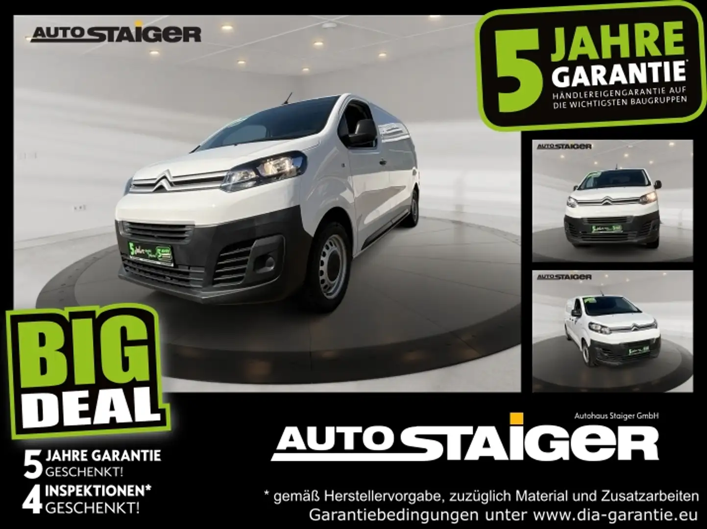 Citroen Jumpy Kasten Worker L2 AHK, Klima, PDC v+h,... Blanc - 1