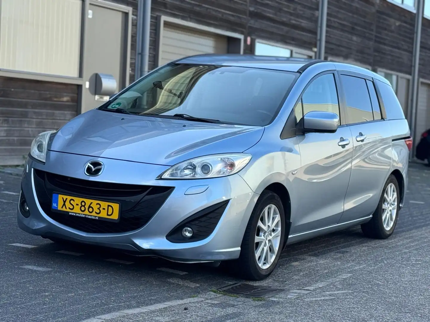 Mazda 5 2.0 TS+,7person, Xenon, cruise Controle, Blauw - 2