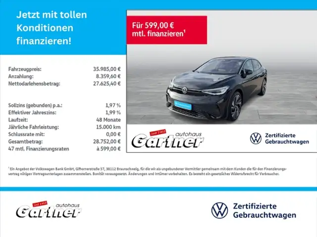 Volkswagen ID.5 PRO PERFORMANCE AHK AREA VIEW MATRIX WÄRMEPUMPE K