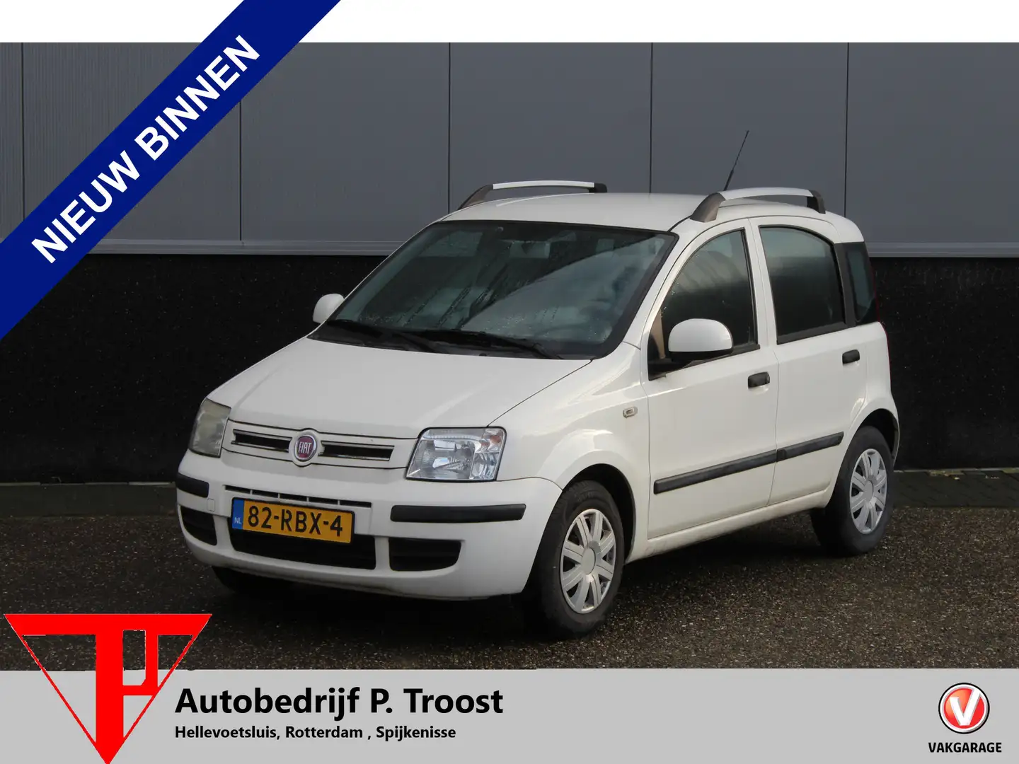 Fiat Panda 1.2 MEENEEMPRIJS!! Airco/Stuurbekrachtiging/Elektr Weiß - 1