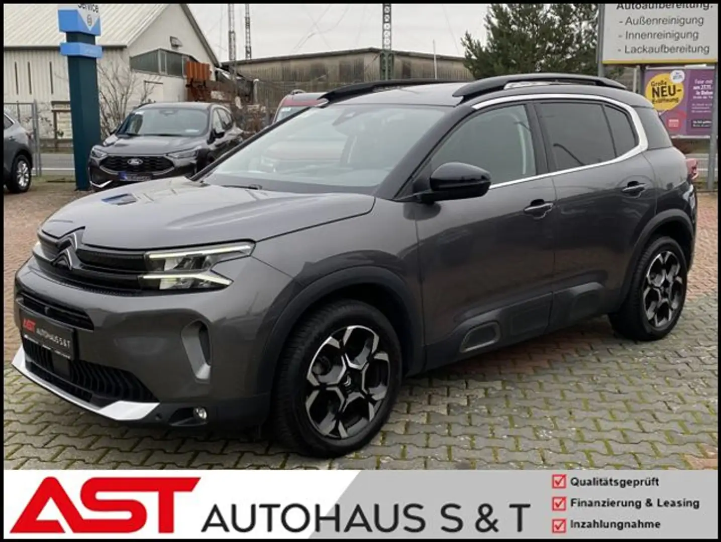 Citroen C5 Aircross Shine Aut*Navi*LED*360°*KeyFree*SHZ Szürke - 1