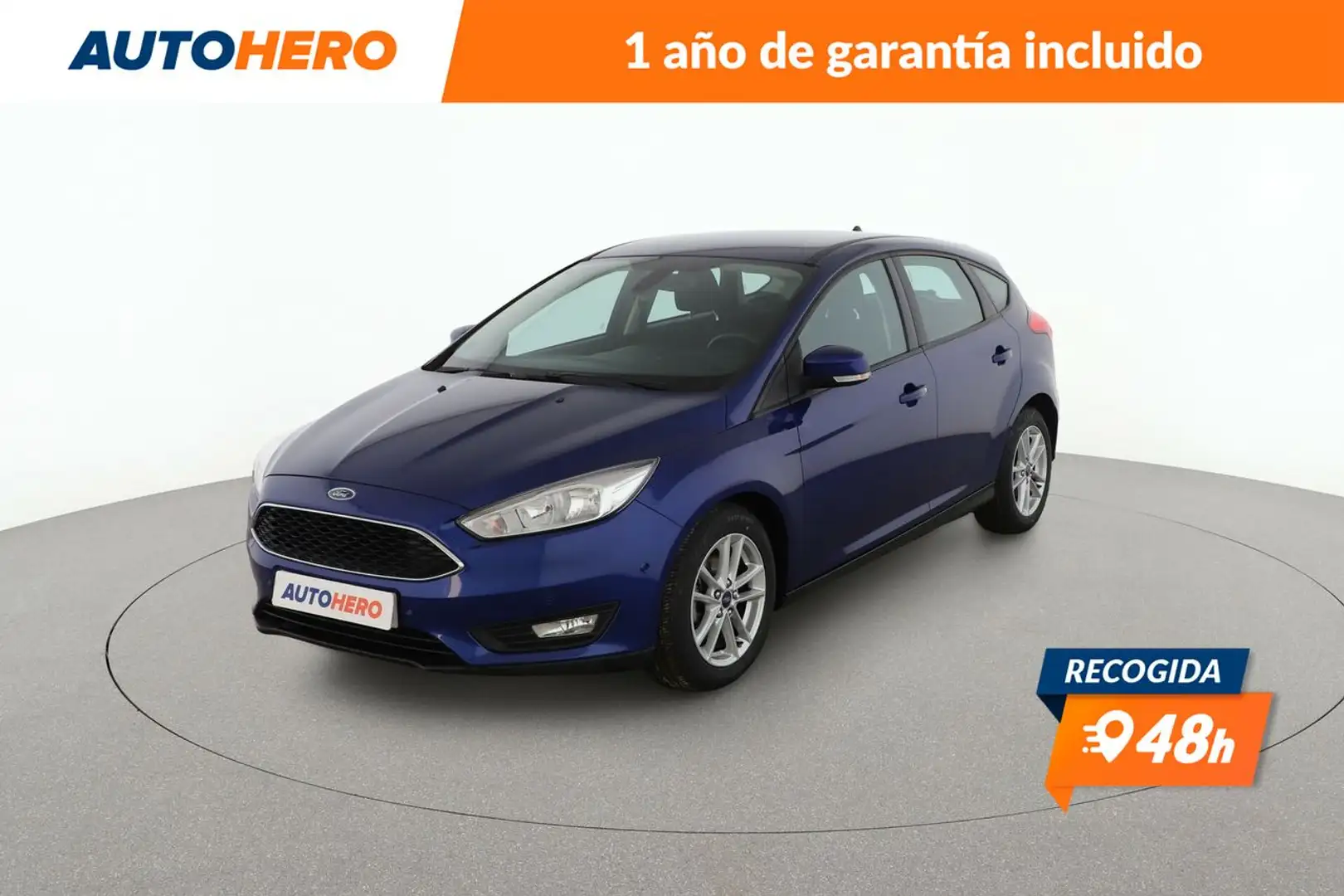 Ford Focus 1.0 Ecoboost Auto-S&S Business 125 Azul - 1