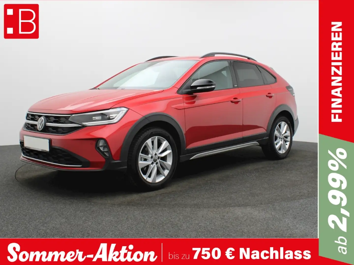 Volkswagen Taigo 1.0 TSI DSG Move IQ.LIGHT KAMERA ACC Rot - 1