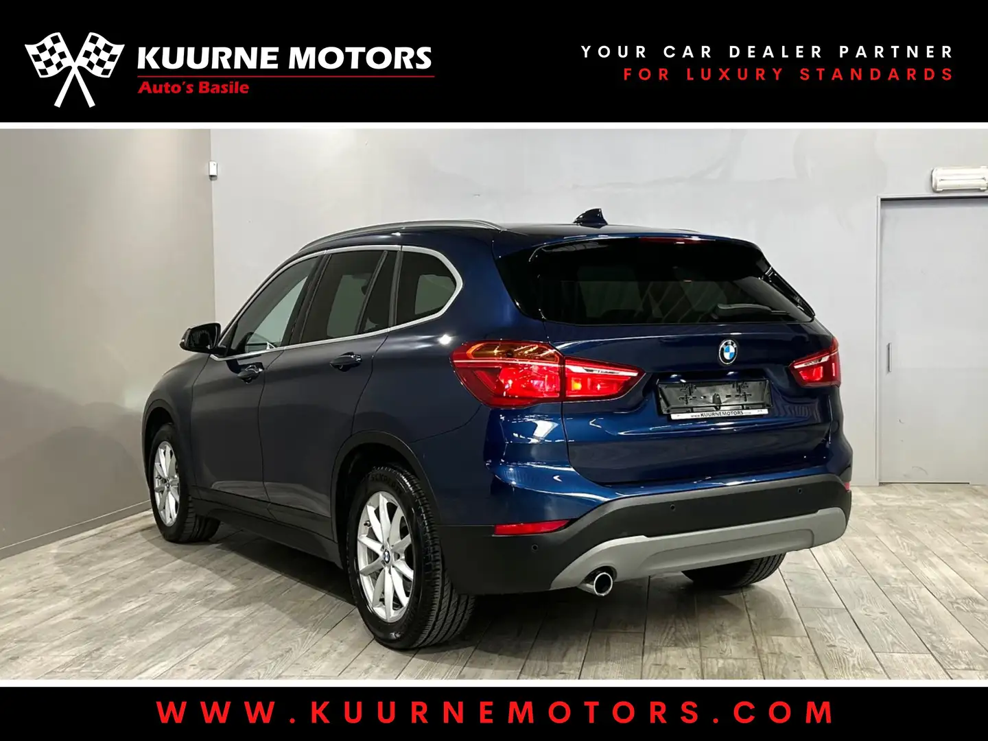 BMW X1 sDrive16d Alu17"/Gps/Pdc/Cruise/Bt *1j garantie* Blauw - 2