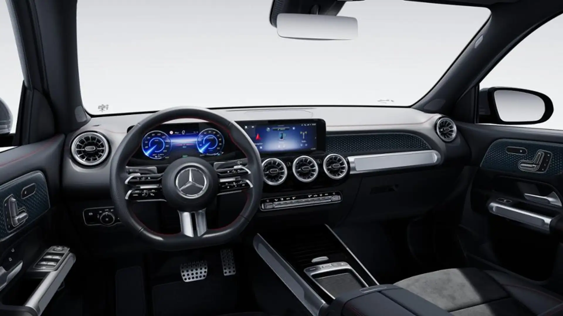 Mercedes-Benz EQB 350 4M AMG/LED/Fahrass/Memory/Keyless/Sound Schwarz - 2