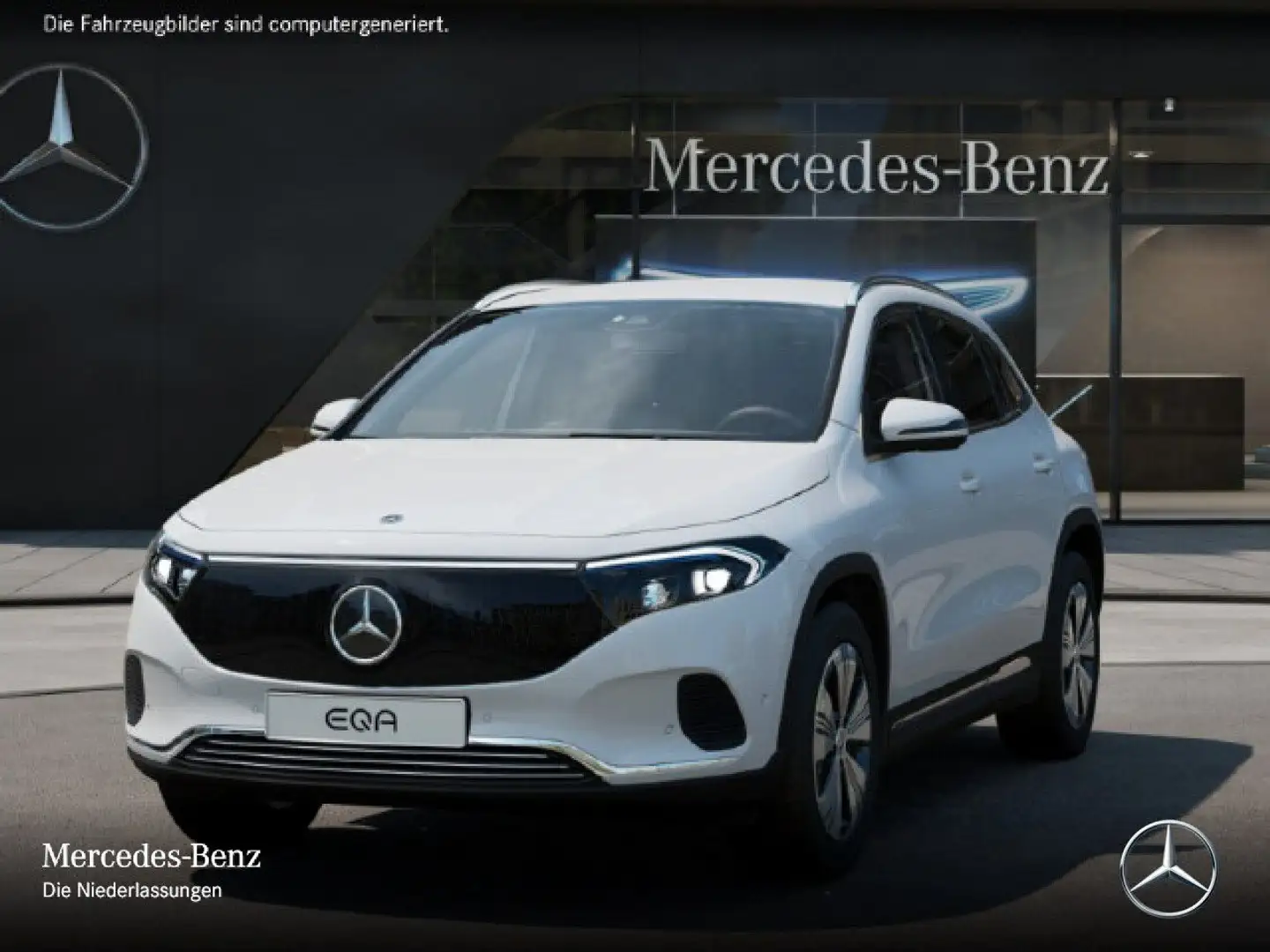 Mercedes-Benz EQA 250 PROG+ADVANCED+KAMERA+MEMORY+SPUR Weiß - 2