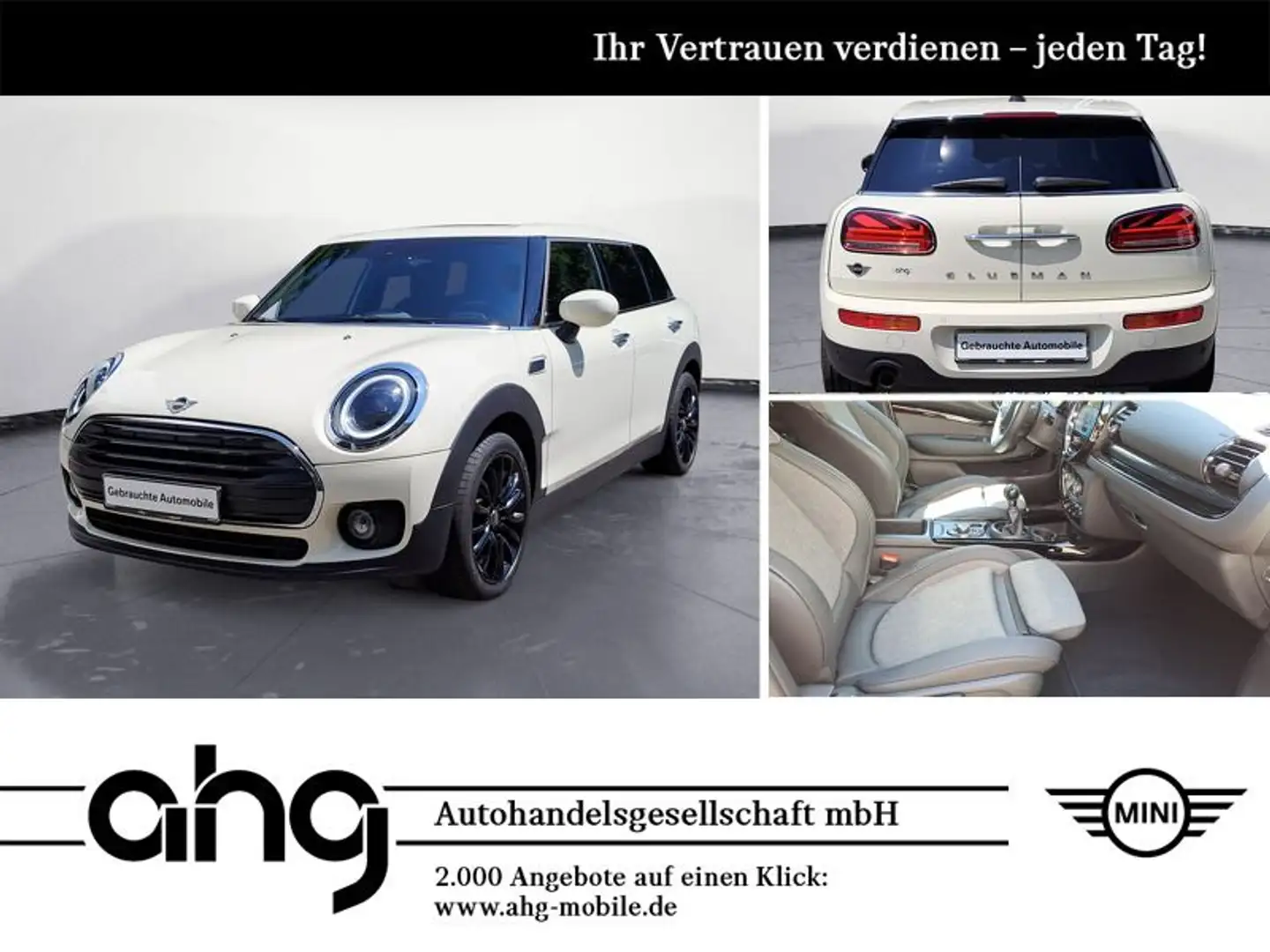 MINI One D Clubman Clubman One D Classic Trim Panorama Sportsitze Biały - 1