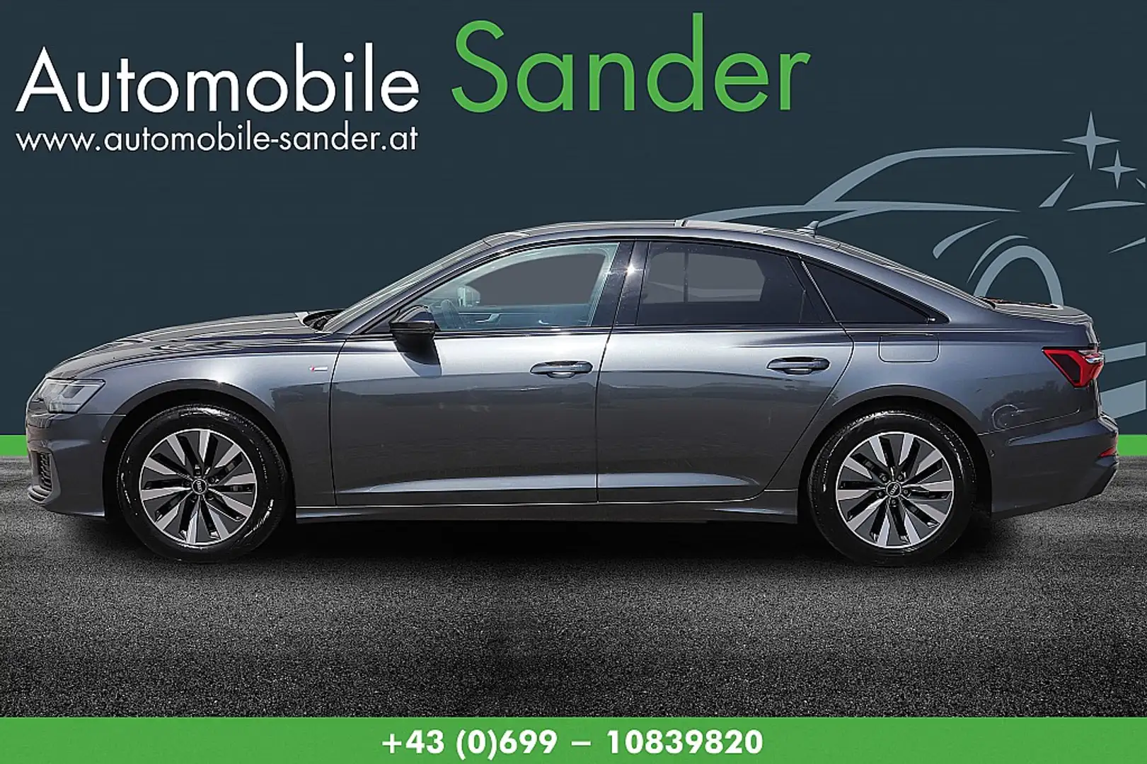 Audi A6 50 TFSI e PHEV quattro S-LINE Sport Grau - 2