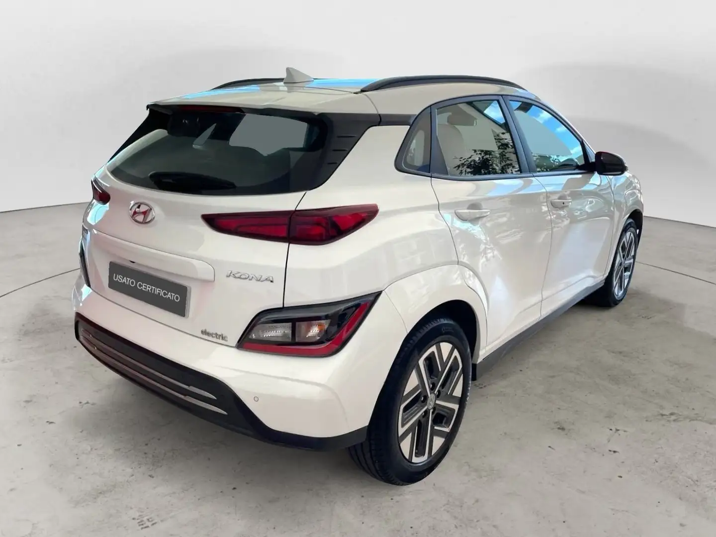 Hyundai KONA EV Elettrica 39 kWh 136 CV XTech City Bianco - 2