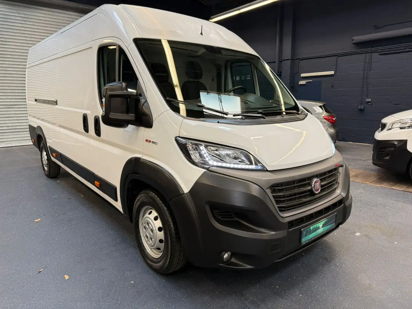 Fiat Ducato 180 MAXI L5H2 Klima Tempomat Navi R-CAM Weiß - 1