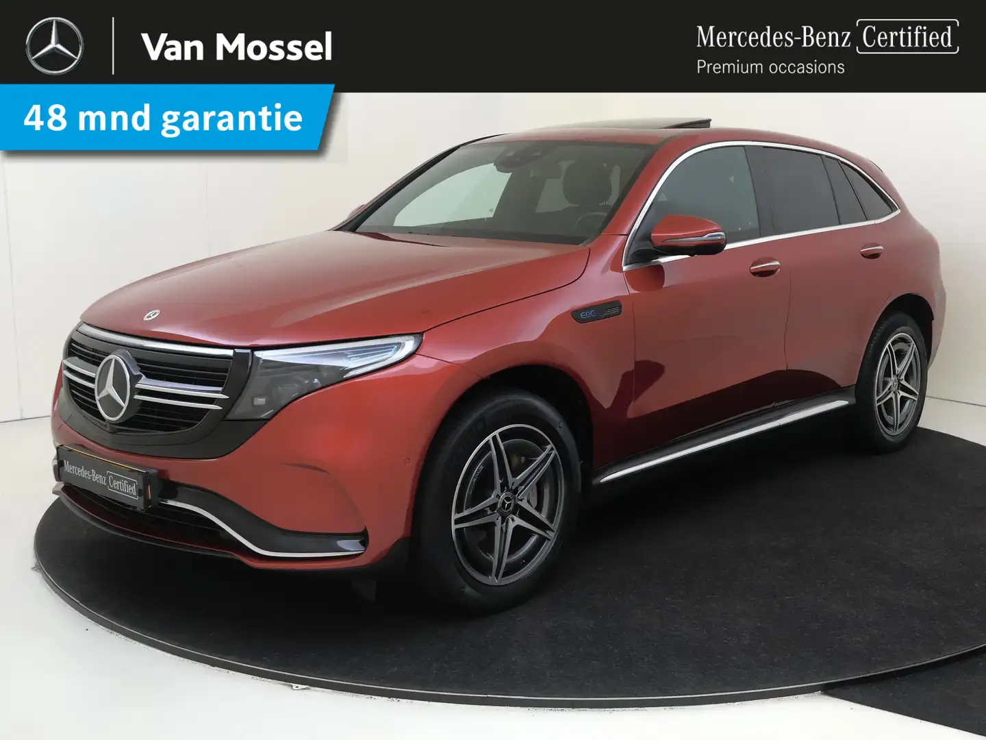 Mercedes-Benz EQC 400 4MATIC Business Solution AMG 80 kWh Rood - 1