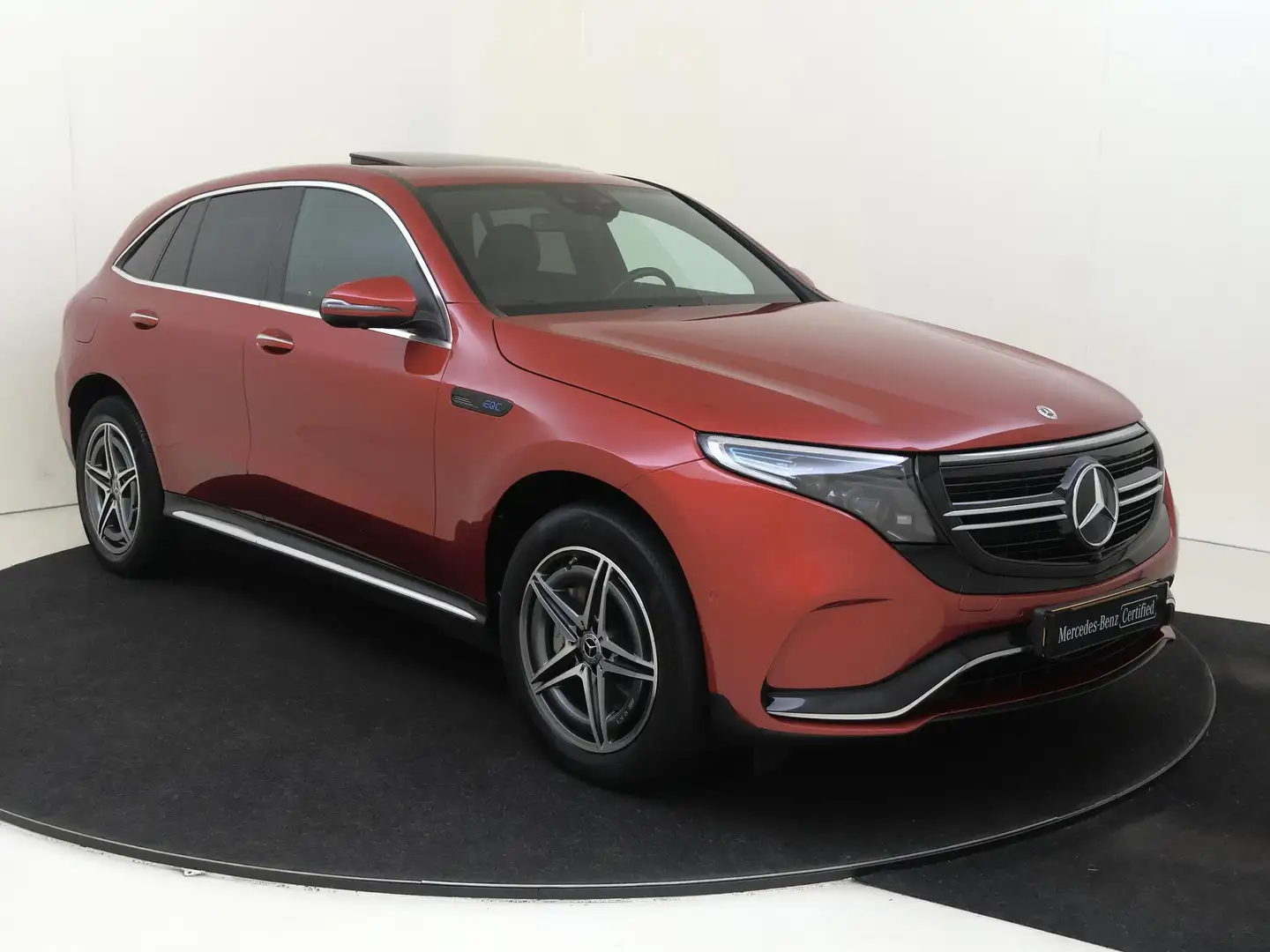 Mercedes-Benz EQC 400 4MATIC Business Solution AMG 80 kWh Rouge - 2