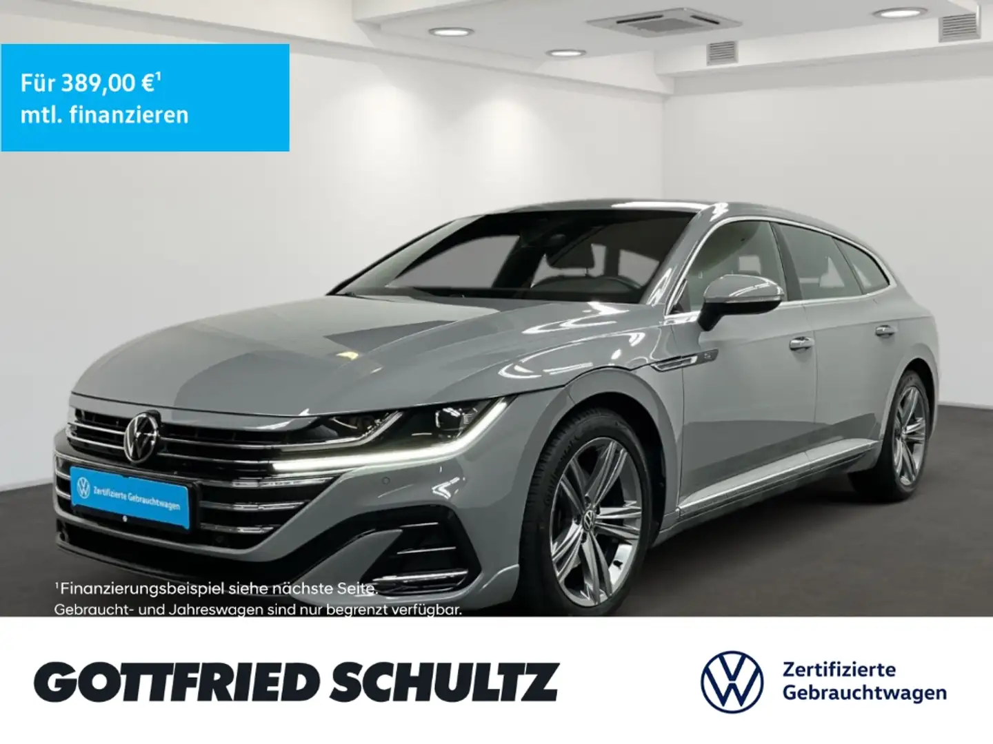 Volkswagen Arteon Shooting Brake 2.0 TDI DSG LED NAV ACC SHZ R-Line Gris - 1
