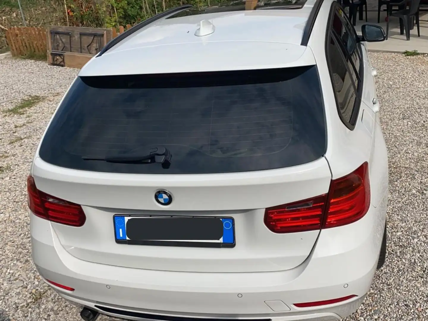 BMW 316 Serie 3 F31 2012 Touring 316d Touring Sport Bianco - 2