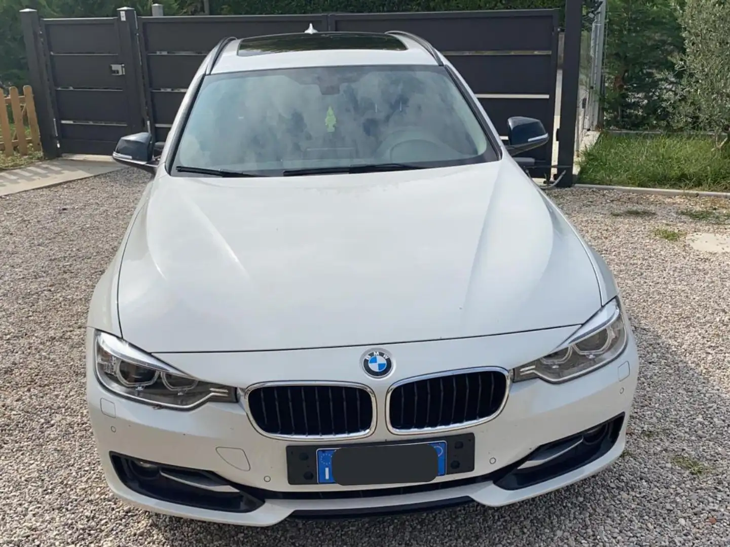 BMW 316 Serie 3 F31 2012 Touring 316d Touring Sport Bianco - 1