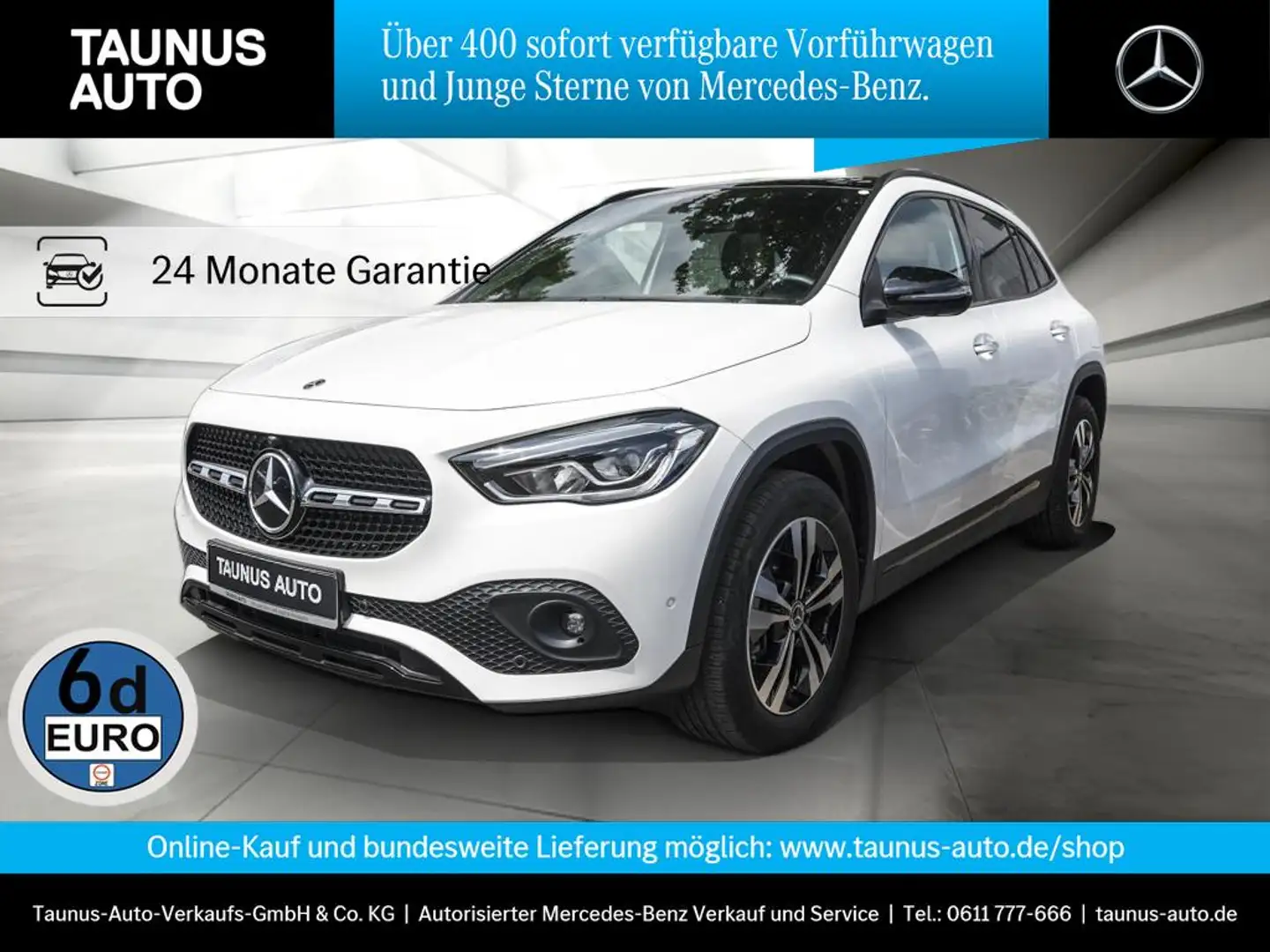 Mercedes-Benz GLA 220 d PROGRESSIVE MBUX PANORAMA KAMERA Fehér - 1