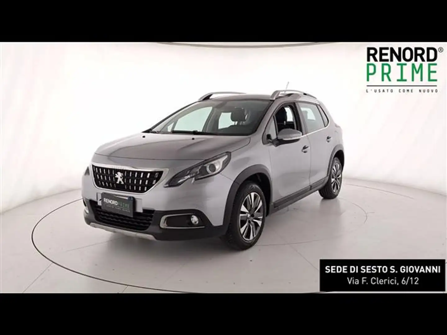Peugeot 2008 1.2 PureTech 82cv Active my16 Grigio - 1