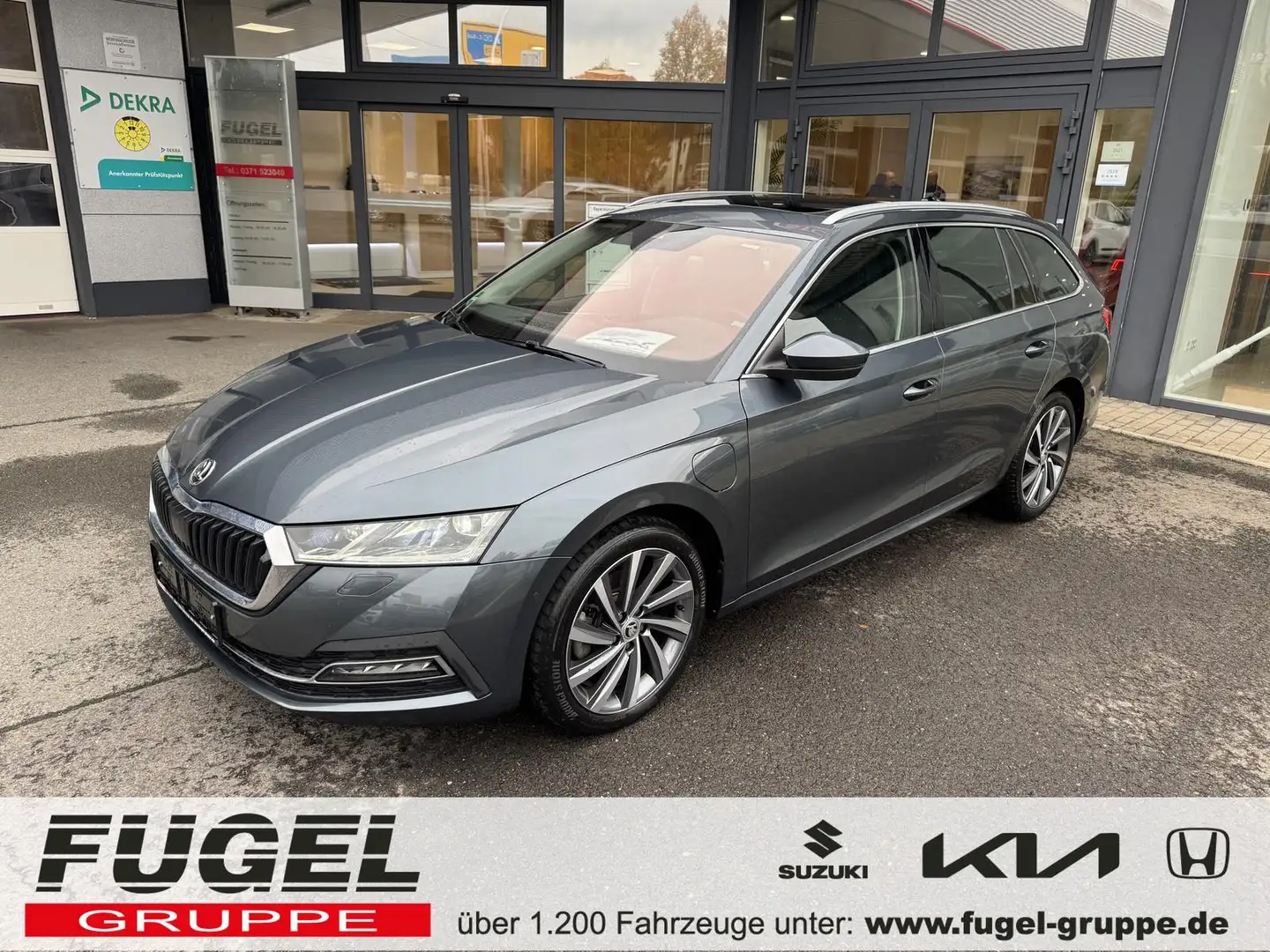 Skoda Octavia 1.4 TSI Style iV LED|4xSHZ|ACC|Pano|RFK Grau - 1