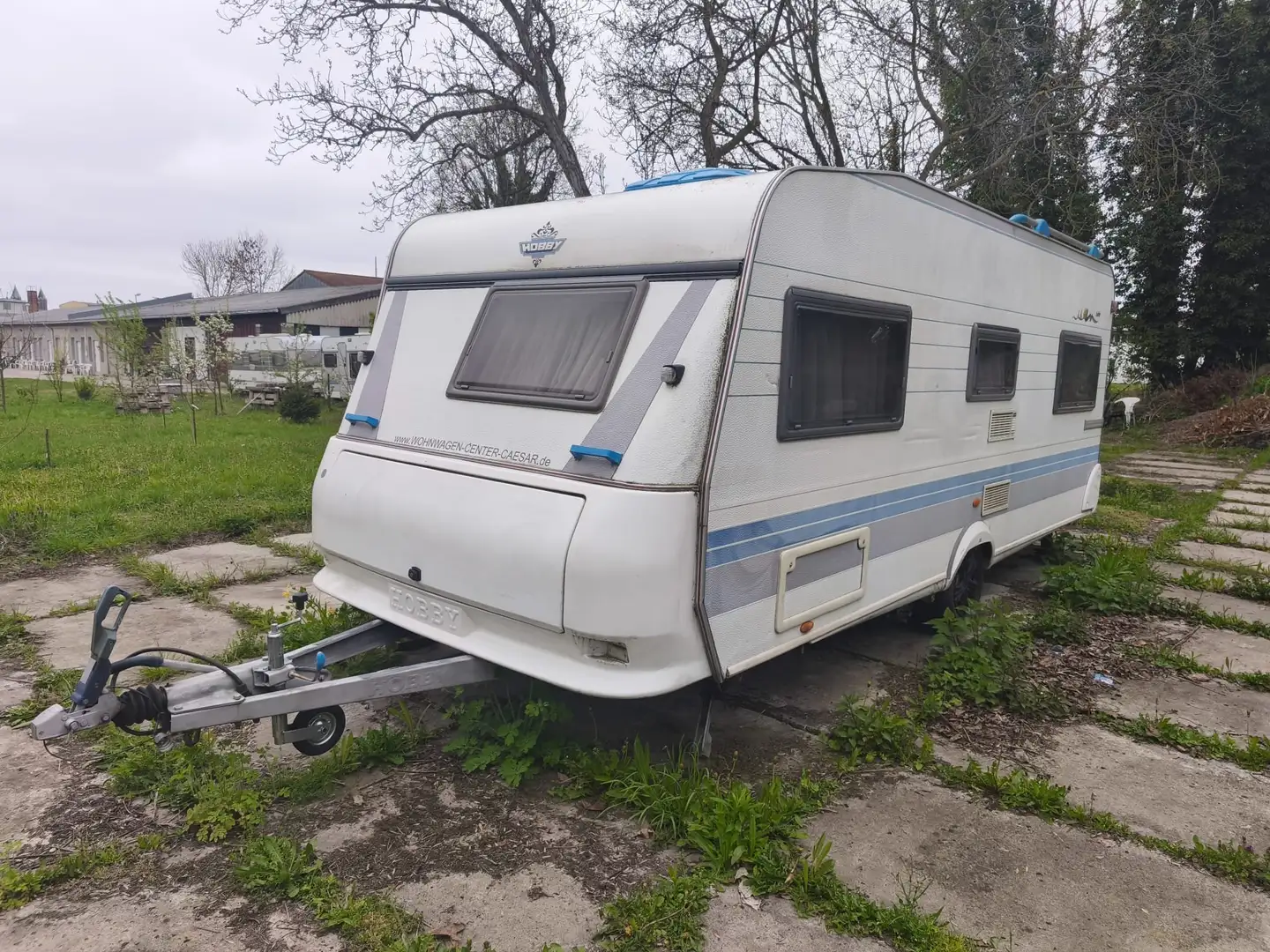 Caravans-Wohnm Hobby Weiß - 1