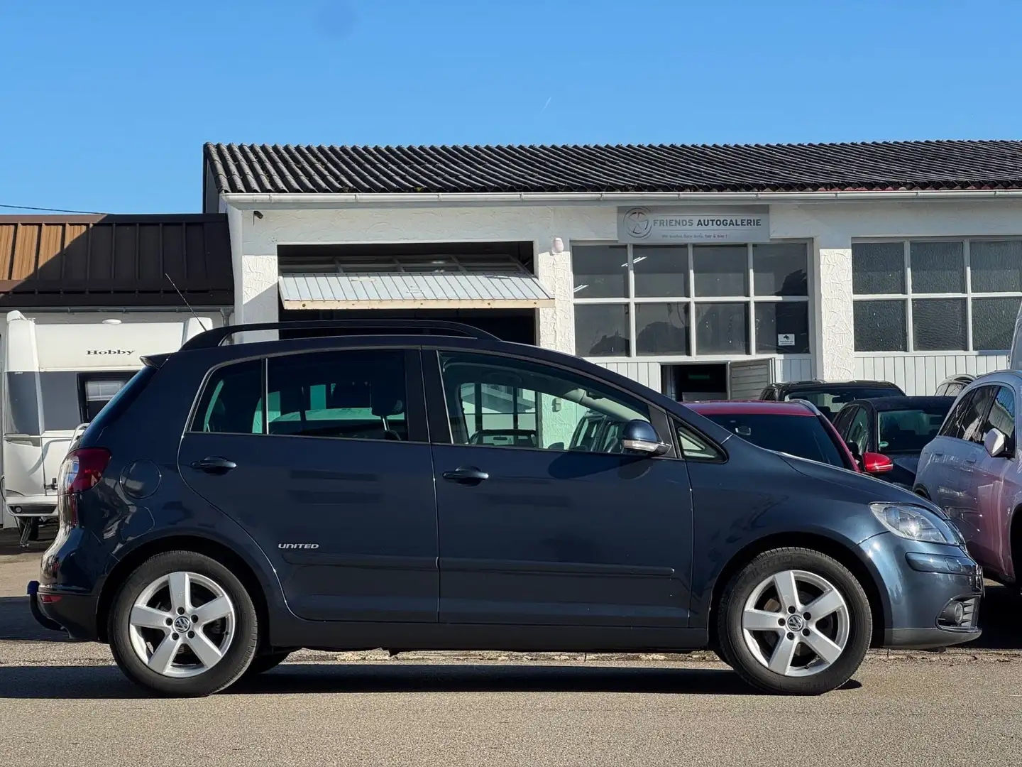 Volkswagen Golf Plus V United*TÜV NEU*AHK*WENIG KILOMETER* Bleu - 2