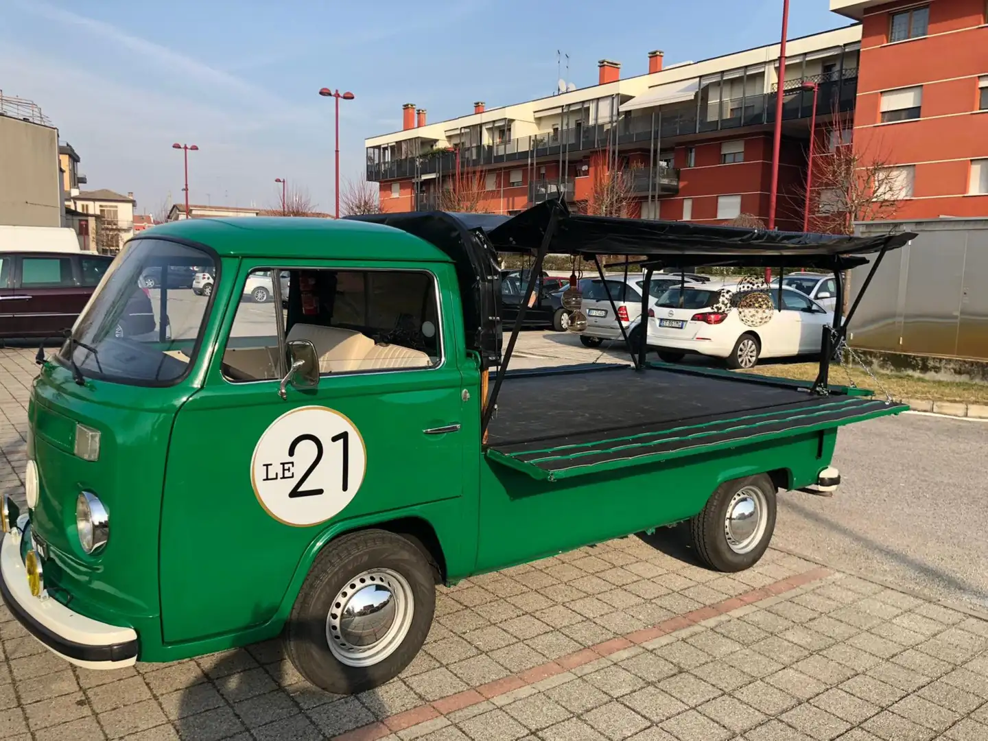 Volkswagen T2 Pick-up Transporter Verde - 1