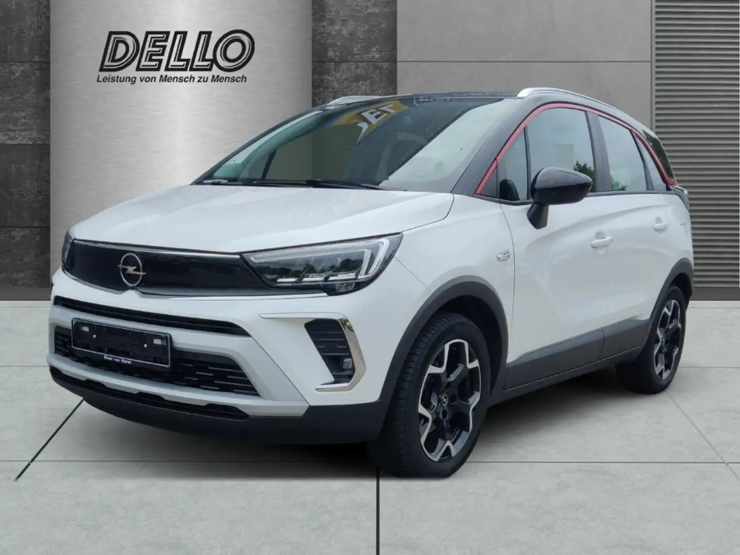 Opel Crossland GS Line Turbo EU6d CROSSLAND 1.2 TURBO Navi LED Ap Blanc - 1