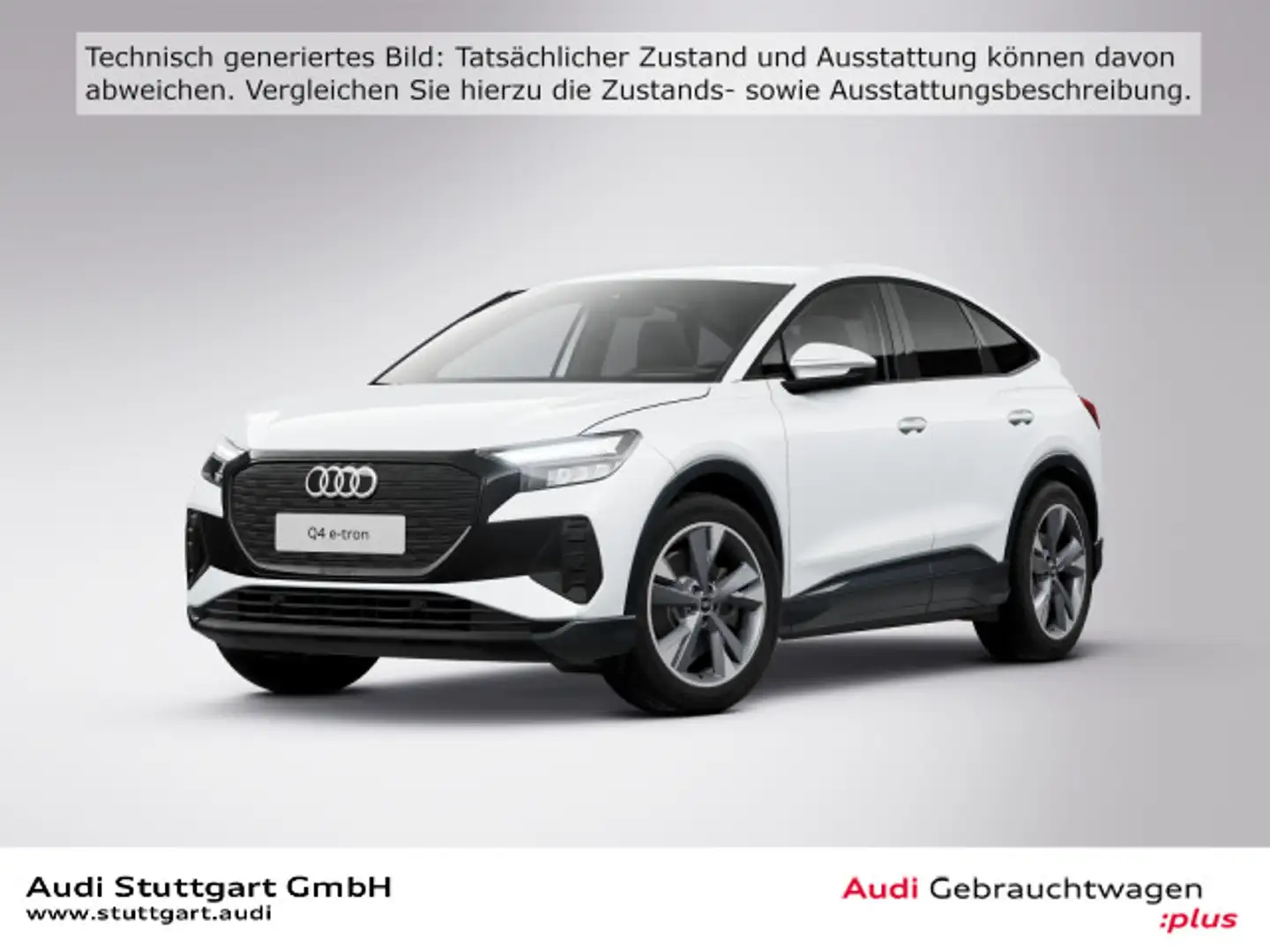 Audi Q4 e-tron Q4 Sportback 45 e-tron Automatik Weiß - 1