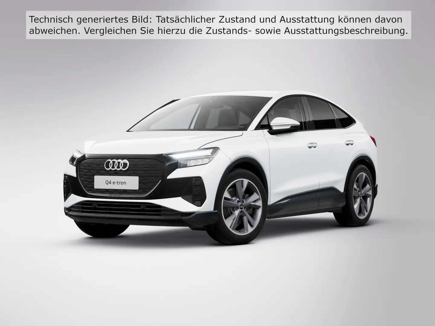 Audi Q4 e-tron Q4 Sportback 45 e-tron Automatik Weiß - 2