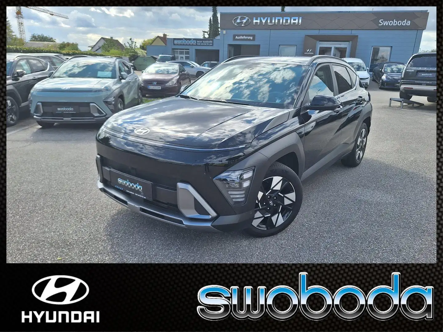 Hyundai KONA Kona 1,0 T-GDi 2WD Trend Line DCT Schwarz - 1