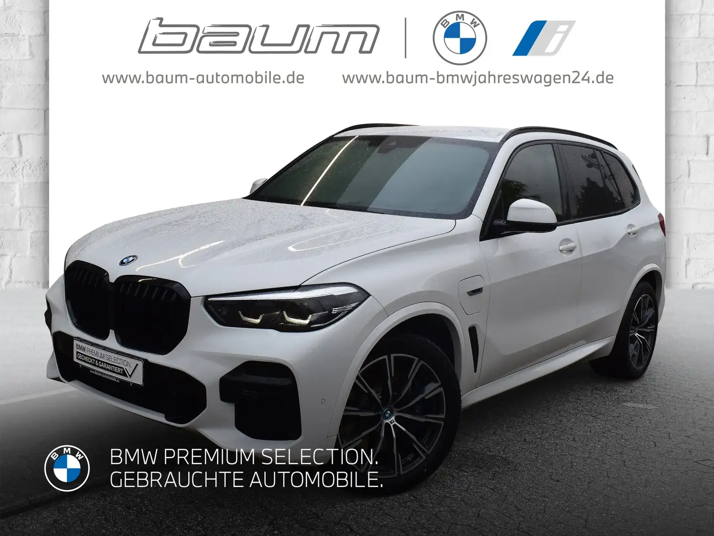 BMW X5 xDrive45e M Sportpaket Head-Up HK HiFi DAB Weiß - 1
