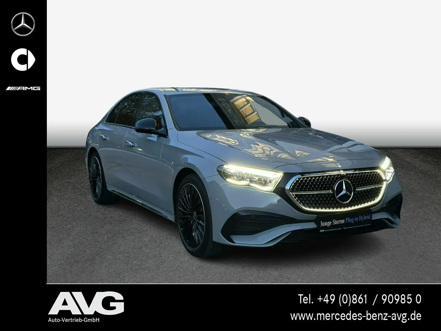 Mercedes-Benz E 400 E 400 e 4M AMG Superscreen Burmester4D Night 20" Gris - 2