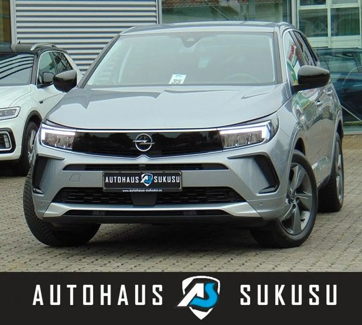 Opel Grandland X Grandland 1.2 Turbo Elegance Silber - 1