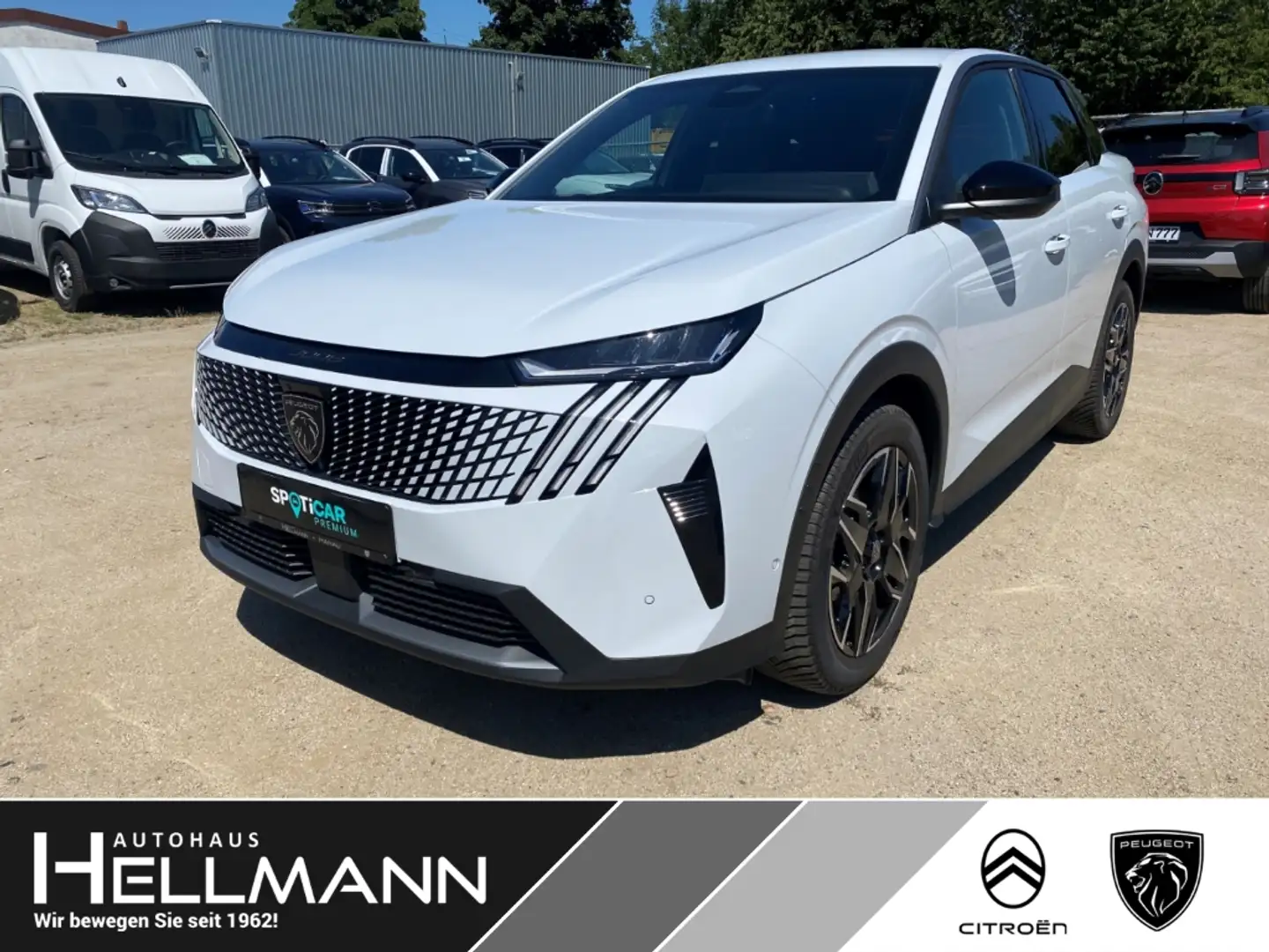 Peugeot 3008 Allure 1.2 Hybrid 145 E-DSC6 *neues Modell* Blanc - 1