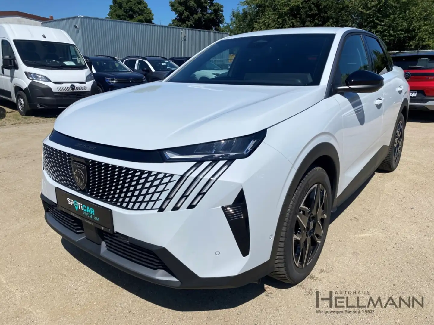 Peugeot 3008 Allure 1.2 Hybrid 145 E-DSC6 *neues Modell* Blanc - 2