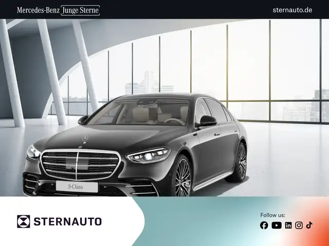 Mercedes-Benz S 350 d 4MATIC Limousine lang  AMG Line Navi/Pano.-Dach/Distronic/KEYLESS-GO mit flächenbündigen Türgriffen/Styling/Autom.