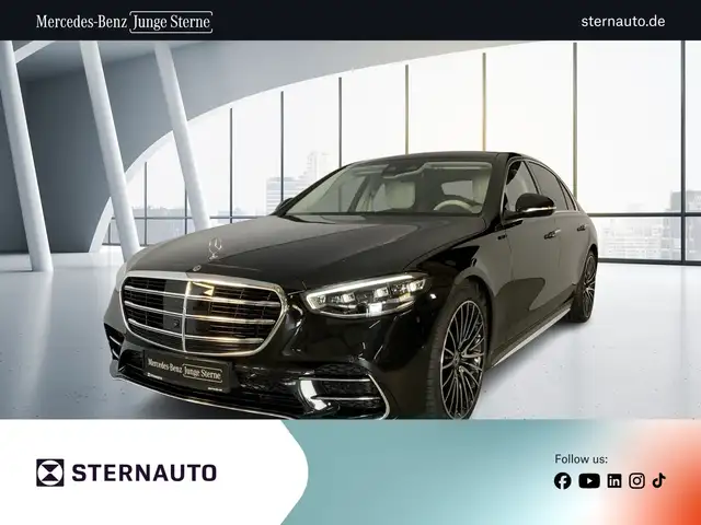 Mercedes-Benz S 350 d 4M AMG DRIVE PILOT Bur Hinterachslenkung  AMG Line Navi/Pano.-Dach/Distronic/Styling/Autom./Klima/LED/Park-Assist.