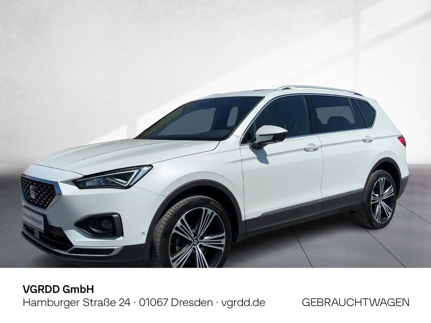 SEAT Tarraco XCELLENCE 2.0 TDI LED AHZV KAMERA PANO Weiß - 1