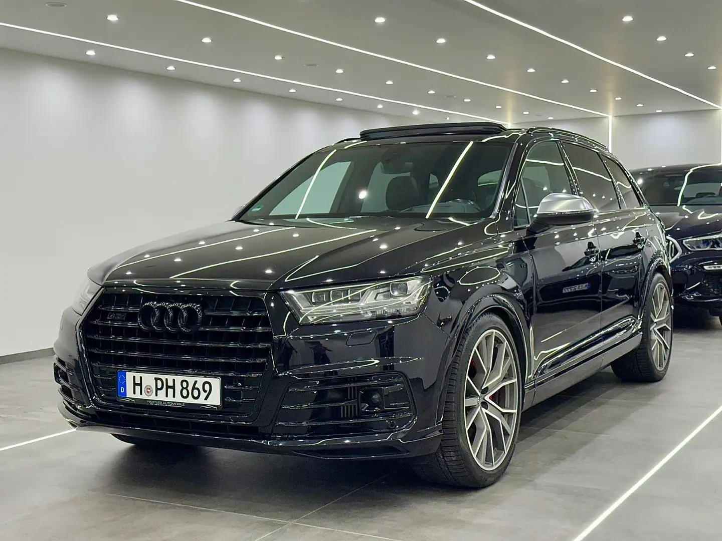 Audi SQ7 4.0 TDI quattro 3xS-Line/Pano/Hud/Ahk/ACC Schwarz - 1