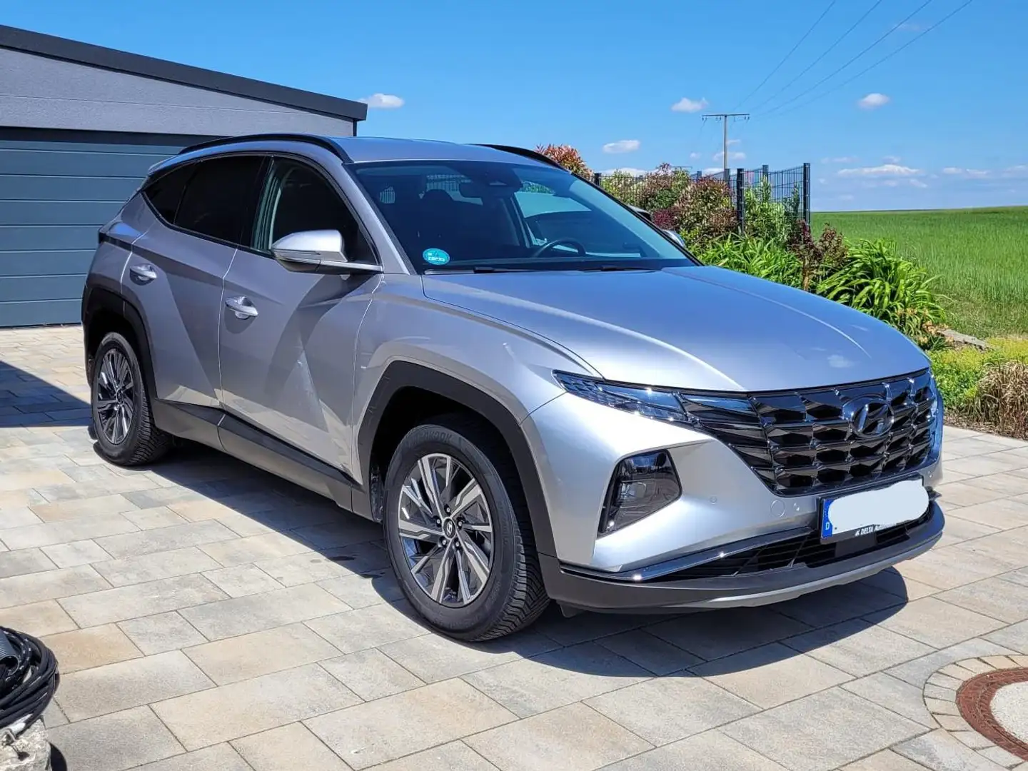 Hyundai TUCSON 1.6 T-GDi 48V-Hybrid 2WD Trend Leasingübernahme!! Silber - 1