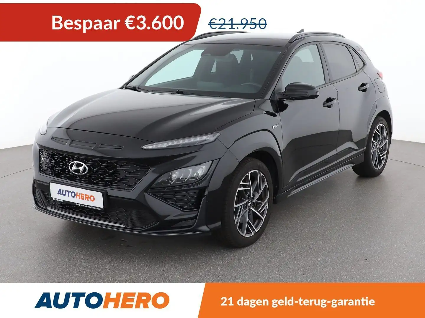 Hyundai KONA 1.6 T-GDI N Line 2WD Noir - 1