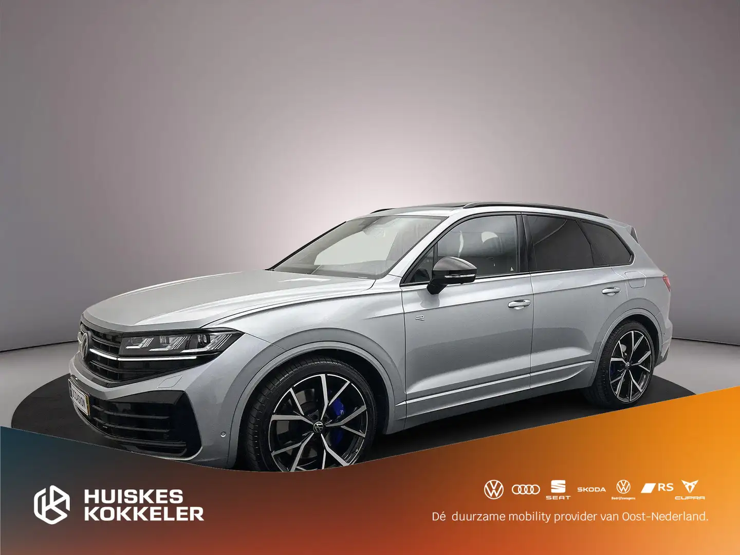 Volkswagen Touareg R 3.0 TSI eHybrid 462pk Tiptronic Trekhaak, Luchtv Grijs - 1