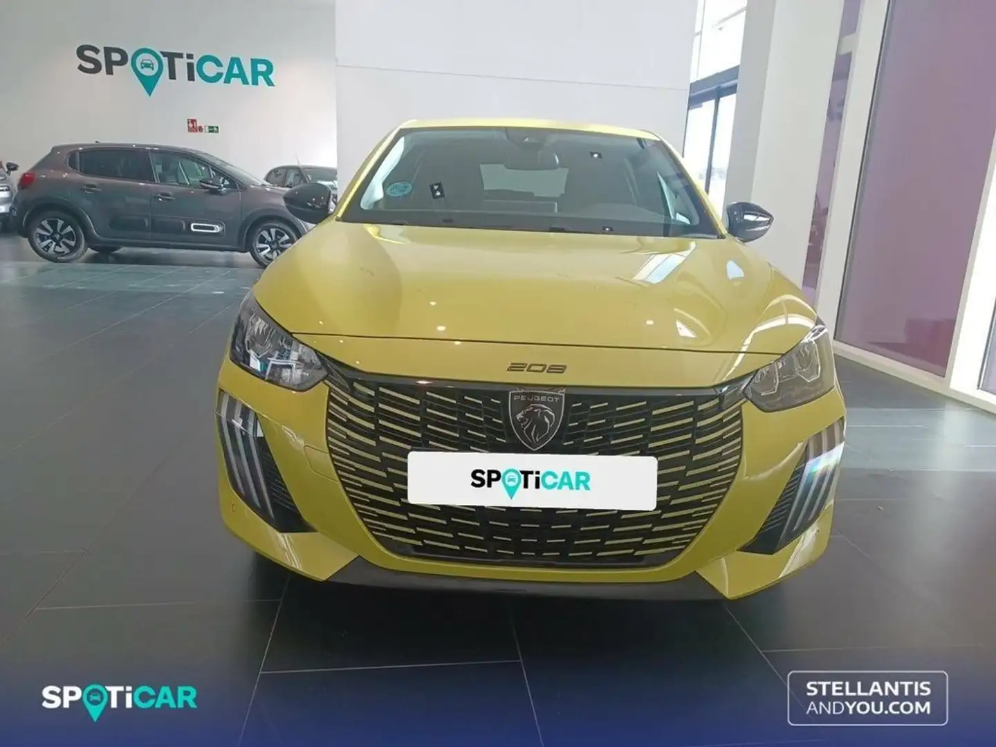 Peugeot 208 Puretech 100 Allure Amarillo - 2