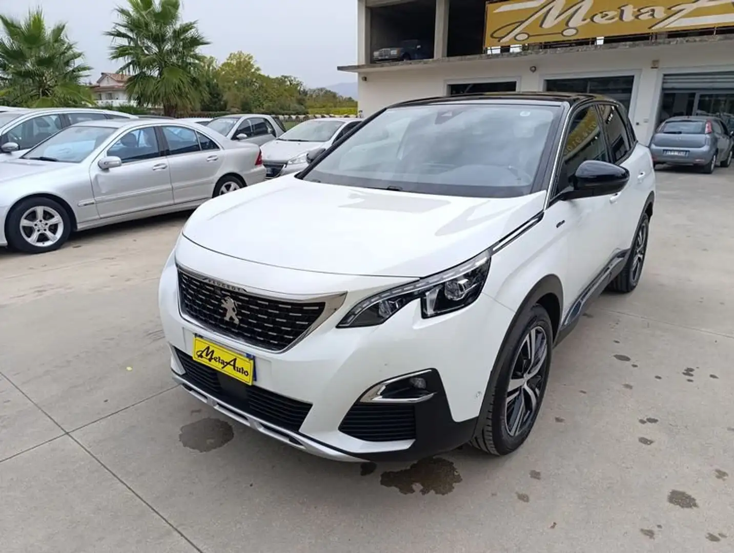 Peugeot 3008 BlueHDi 130 EAT8 S&S GT Line Blanc - 1