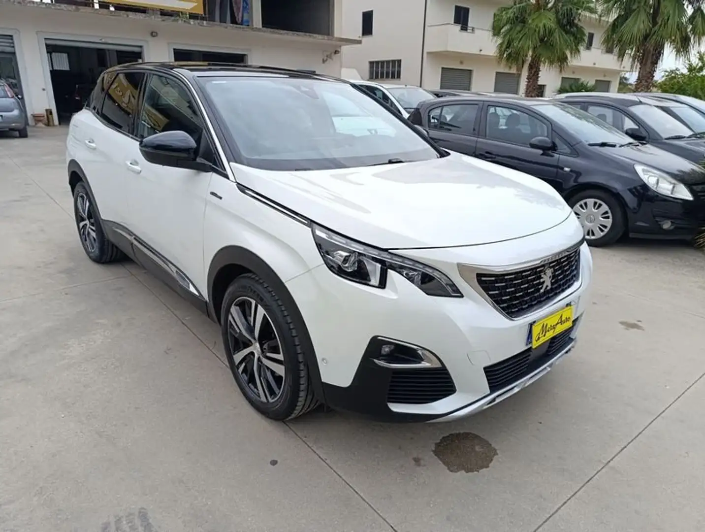 Peugeot 3008 BlueHDi 130 EAT8 S&S GT Line Blanc - 2