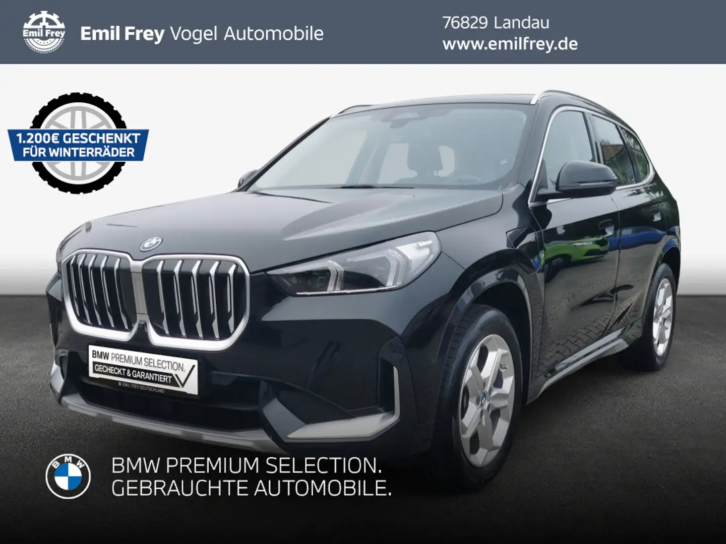 BMW X1 xDrive25e Aut. xLine LED* HiFi* Head-Up* Schwarz - 1