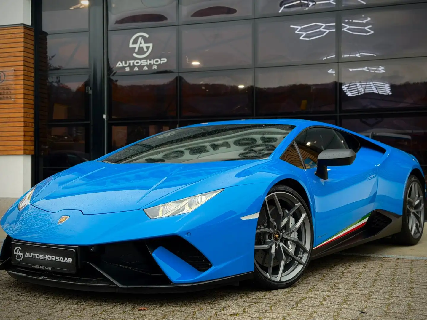 Lamborghini Huracán Performante/1-Hand/PPF/Lift/CAM/CarPlay Bleu - 2