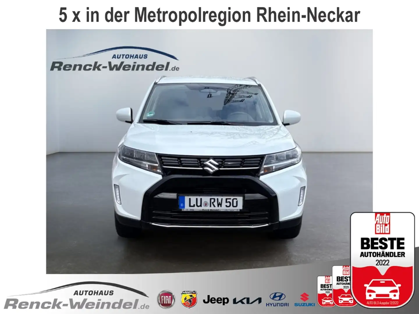 Suzuki Vitara Comfort Allgrip 1.4 Navi LED Klimaautom DAB SHZ Ke Weiß - 1