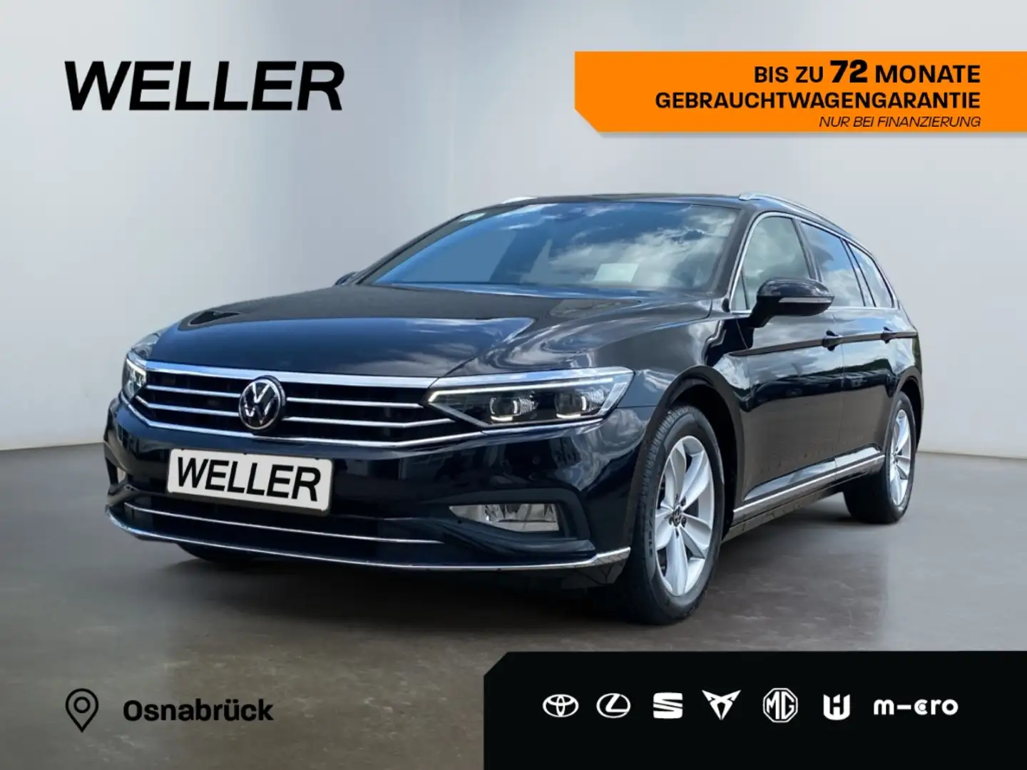 Volkswagen Passat Variant 2.0 TDI DSG Elegance *HUD*CAM*ACC* Schwarz - 1