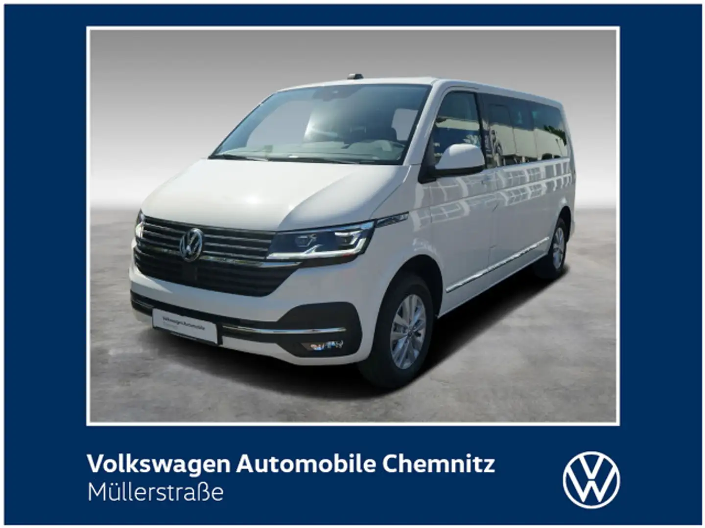 Volkswagen T6.1 Caravelle TDI Comfortline lang *Nav*Standh. Blanco - 1