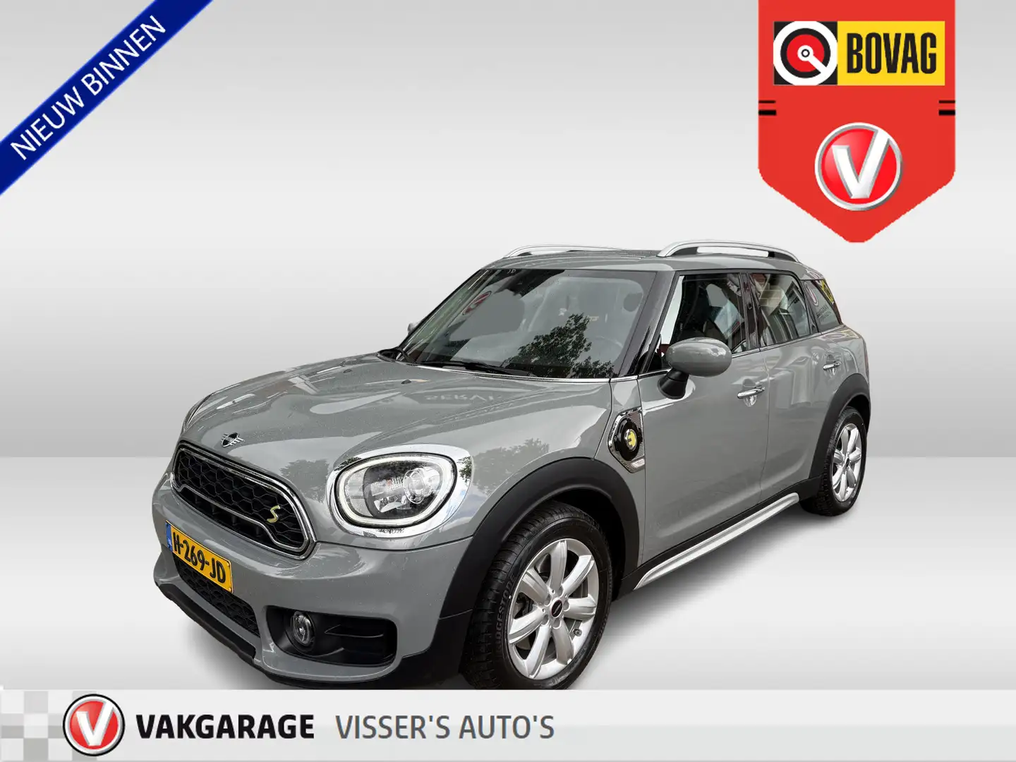 MINI Cooper S Countryman Mini 2.0 E ALL4 Salt | hybrid | naviagtie | half l Gris - 1